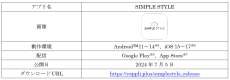 ホームファッション専門店「SIMPLE STYLE」が公式アプリをリリース