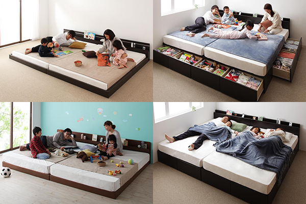 ベッドスタイルの連結ベッドコレクション - 親子で並んで眠るベッドを提案 - 記事詳細｜Infoseekニュース