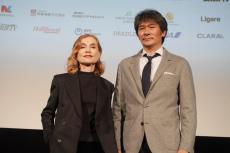 イザベル・ユペールが来日、日本で撮影した主演作「不思議の国のシドニ」　フランス語で演じた伊原剛志を絶賛「この役は伊原さんしかできない」