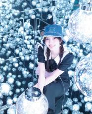 本田真凜、ME:IのMIU撮影のチームラボでのキラキラショット公開「マジ天使やん」
