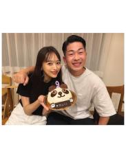 「シワの数と家族の数が増えたね」近藤千尋、ジャンポケ太田との結婚記念日2ショット公開