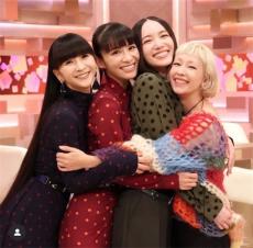 「月日が経っても尊敬と憧れは変わらない」あ〜ちゃん、Perfume＆木村カエラの集合ショット公開