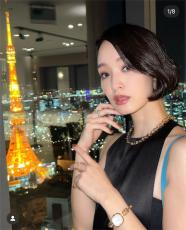 「色気が5倍増し」剛力彩芽、フェロモンだだ漏れの黒ドレス姿を披露