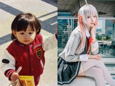 人気コスプレイヤーが披露した「#コスプレイヤーbeforeafter選手権」が幼少期から天使と話題