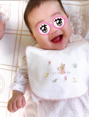 平野ノラ、生後４ヶ月の愛娘・バブ子の満面笑みショット
