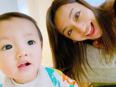 高橋メアリージュン、１歳甥っ子とのほのぼの２ショット