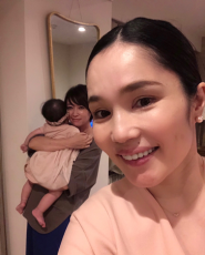 平野ノラ、辺見えみりの自宅訪問＆バブ子との写真公開