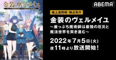 『金装のヴェルメイユ』地上波同時・独占先行放送が決定