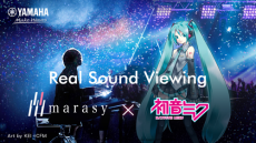 初音ミク、好評を博した「Real Sound Viewing」を再上映