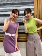 島崎遥香、“フェロモン女”中田青渚との笑顔２ショット