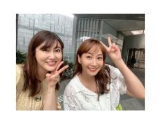 安めぐみ、藤本美貴とのピースSHOTにファン「nice！」