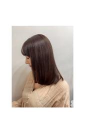 安めぐみ、深みのある秋色カラーにヘアカラーチェンジ