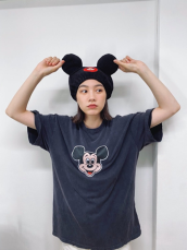 のん ミッキーT＆ミッキー耳の私服姿に「so cute！！」