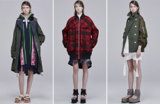 sacai初のプレコレクション、ルックを公開。sacai luckは一時休止【16年プレスプリング】