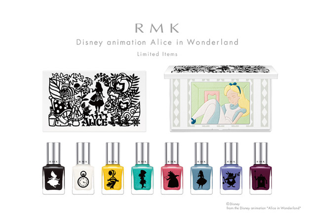 RMK×『不思議の国のアリス』のフェイス&ネイルカラーが数量限定発売！