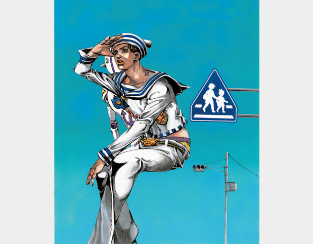 ジョジョ　ジョジョリオン　8部　ポスター　原画 Amazon.co.jp: 高級複製原画 荒木飛呂彦原画展 ジョジョリオン 8