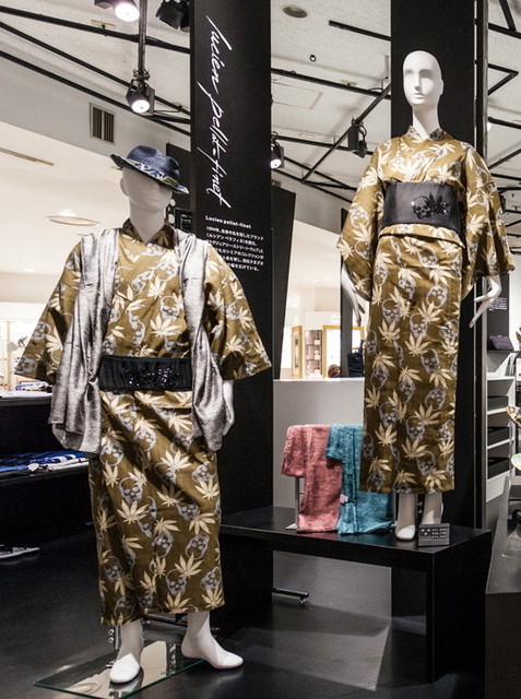 ペラフィネ初浴衣が新宿伊勢丹に登場。アンダーカバー、ポーター、ソロイストなども