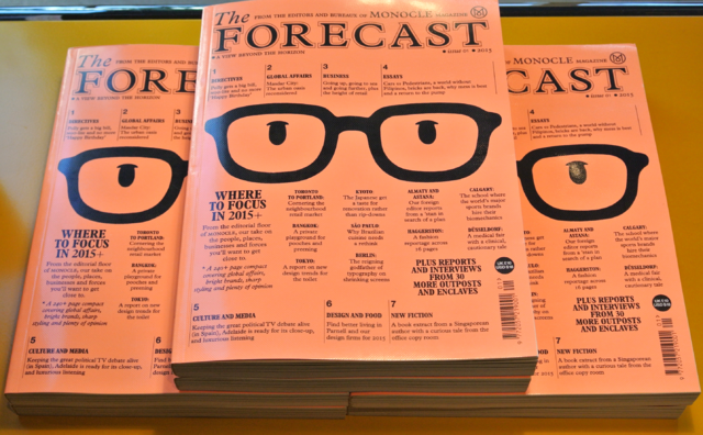 モノクルが「The Forecast」新創刊。トレンドに流されない新しい雑誌目指す