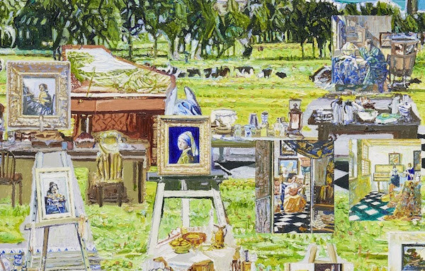 有名画家？のオマージュ ピカソ、ゴッホ、ゼザンヌら6人の画家に捧げるオマージュ絵画