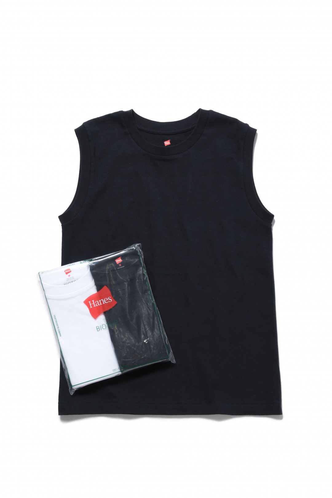 Hanes for BIOTOP】Sleeveless T-Shirts/color ｜ ADAM ET ROPE