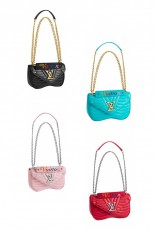 ルイ・ヴィトンの新作バッグ「ニューウェーブ」、美しいキルティングレザーをレインボーカラーのシグネチャーが彩る