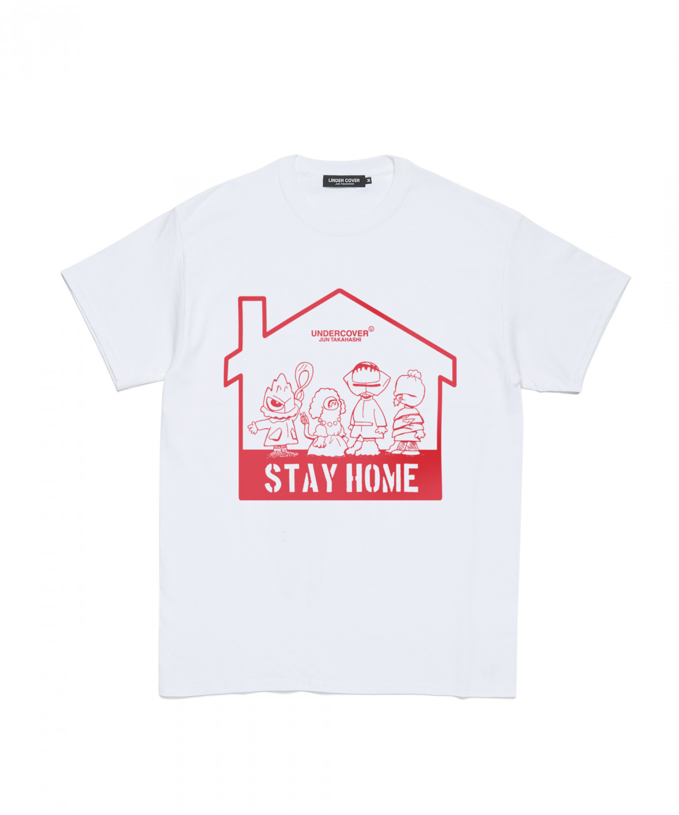3日間限定! アンダーカバーがオンライン受注限定Tシャツを発売、”STAY SAFE” ”STAY HOME”のメッセージに注目