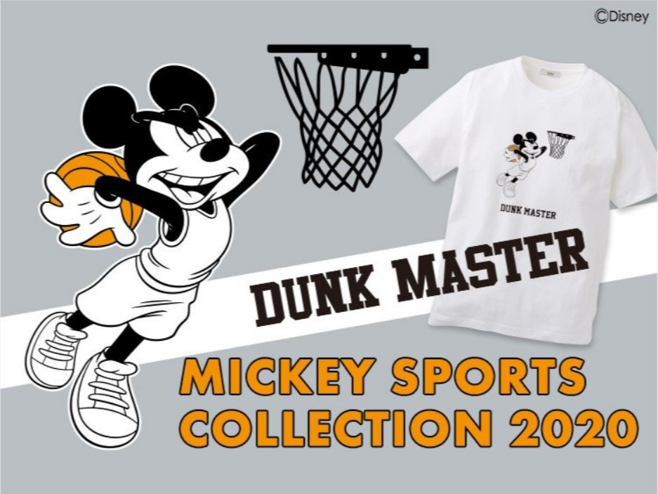 Tシャツや扇子にミッキーが! TAKEO KIKUCHIから 「ミッキー スポーツコレクション」発売開始