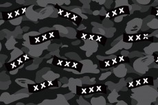 A BATHING APE®とGOD SELECTION XXXがタッグ! コラボアイテムを限定リリース