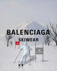 バレンシアガが初のスキーウエアコレクションを記念したスキーゲームを発表