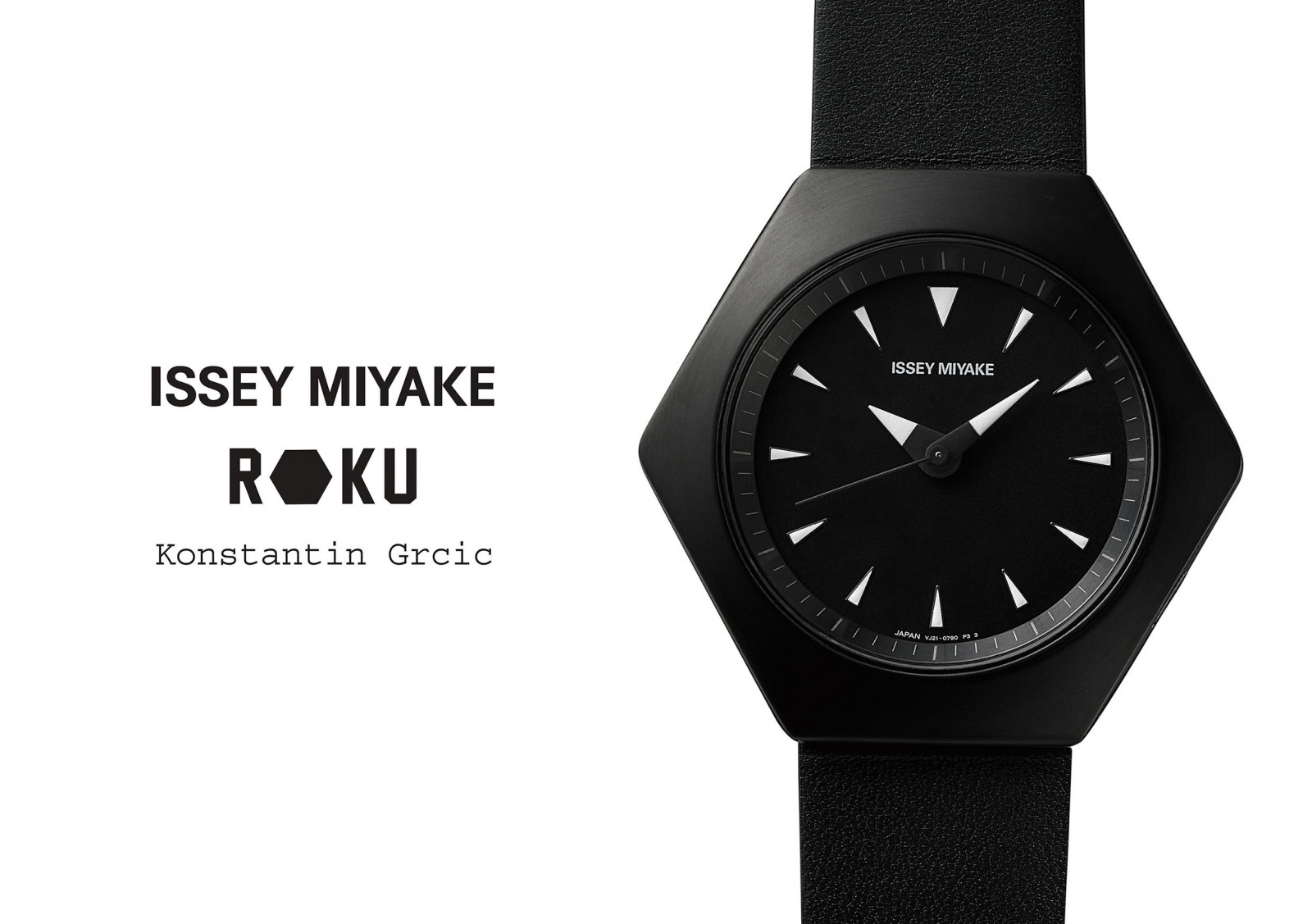 ISSEY MIYAKE WATCHから自然が作り出す美しいカタチ六角形をモチーフにしたニューモデル「ROKU」