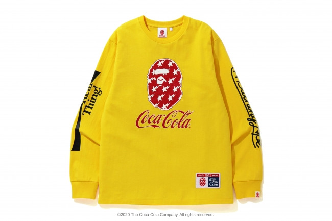 待望のアパレルコレクションが登場! A BATHING APE® と COCA-COLA® のコラボアイテム発売