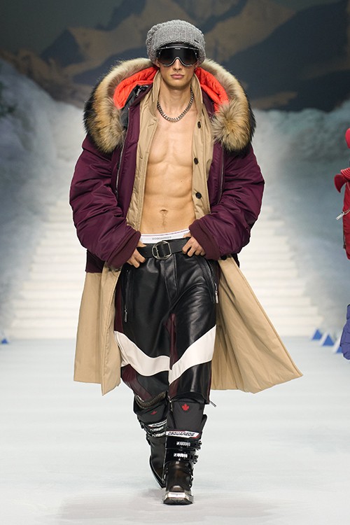 DSQUARED2 2026-27年秋冬コレクション 境界を越え、水の上を駆ける