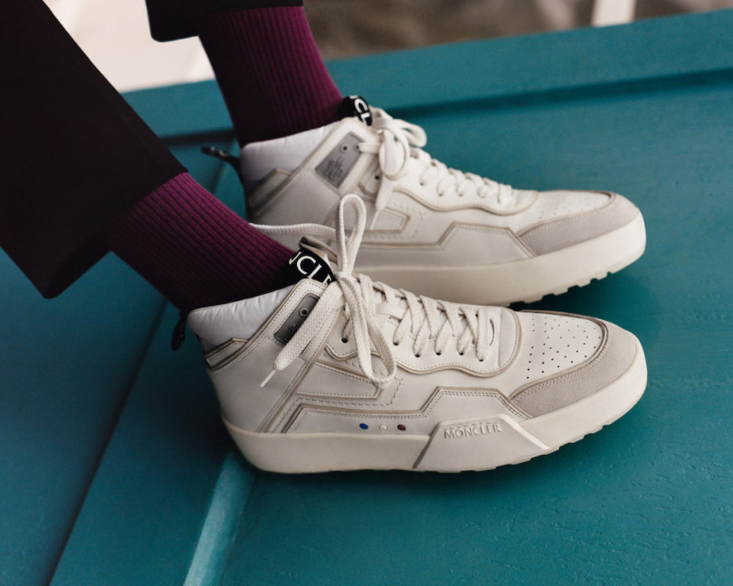 モンクレールが新作スニーカーを発売、90年代のバスケットボールシーンを思わせるディテールに注目