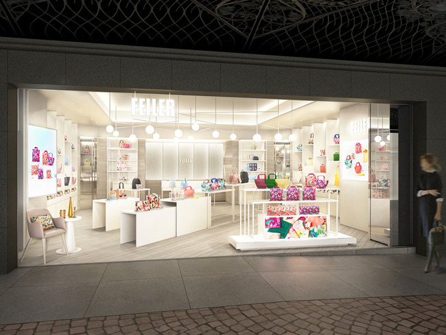 福岡・天神地下街にフェイラーの全ラインを取りそろえた九州初の旗艦店がオープン