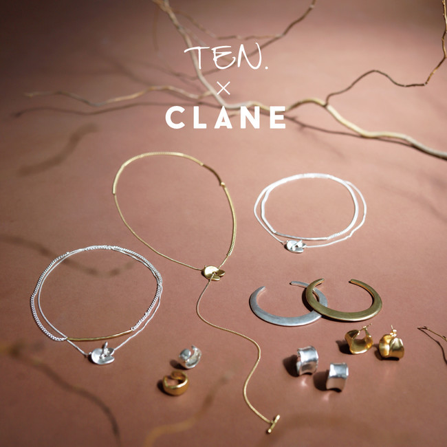 伊勢丹新宿店で「CLANE」と「TEN.」のコラボポップアップを開催。コラボレーションアクセサリー全4型を先行販売