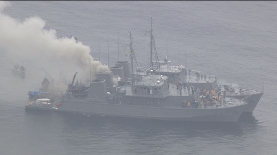 【速報】福岡・宗像沖の海底で発見された人骨 海自掃海艇「うくしま」乗組員の3等海曹と確認 福岡海上保安部