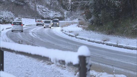 【気象台】福岡と佐賀で大雪の恐れなくなる　引き続き積雪や路面凍結による交通障害に注意