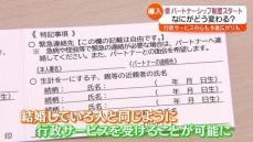 県営住宅への同居が可能に…多様性をめざす福島県が導入したパートナーシップ制度とは