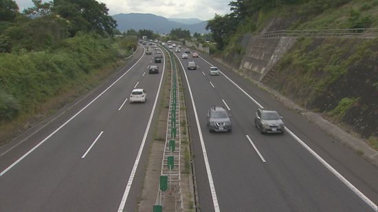 磐越道の一部区間で約2時間通行止め　事故が多発　雨によるスリップ原因か