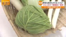 異常な高値の野菜　長く・鮮度良く保存するコツは？・福島