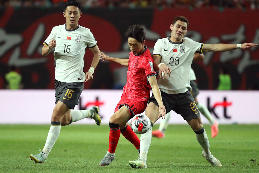 中国のW杯アジア2次予選突破に黄信号　韓国戦黒星…タイの結果次第で敗退決定