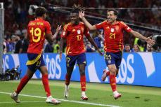 スペイン、EURO歴代最多の4度目優勝を達成！　オヤルサバル決勝弾で2-1勝利…イングランド初Vの夢散る