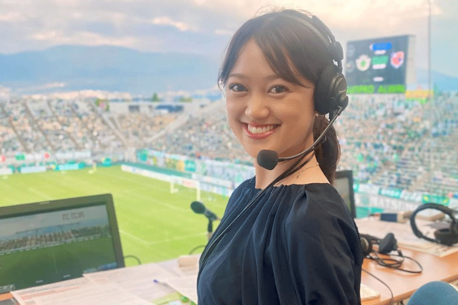 J公式映像で史上初女子アナウンサーが実況　「サッカー愛伝わる」言葉選びに脚光「いい声」