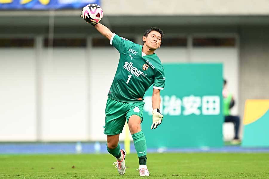 今季加入もリーグ戦出場0　25歳GKが大一番で抜擢に胸中吐露「信じ続けるのは難しかった」