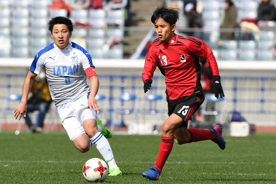 15歳なのに…J選抜牽引の衝撃「中3におんぶに抱っこ」　3学年上を圧倒「やっぱうまい」