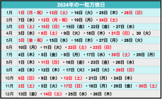 【2024 11月】一粒万倍日はいつ？ 吉日カレンダーと開運日にすべきこと・新調すべきこと