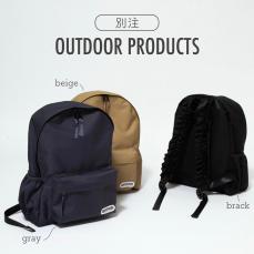 FUDGE×OUTDOOR PRODUCTSのガーリーな別注バックパックが完成！