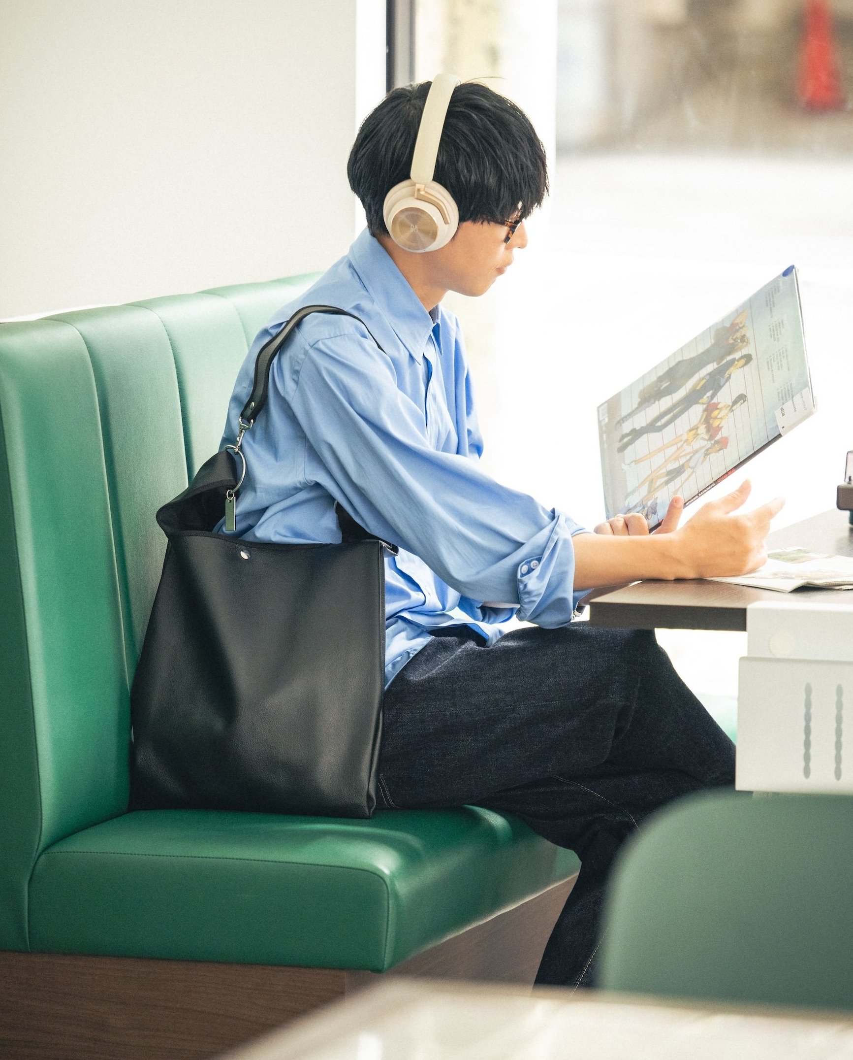 バッグ nori.o オーイシマサヨシ ×《nori enomoto》| 音楽家の休日にプレイフル