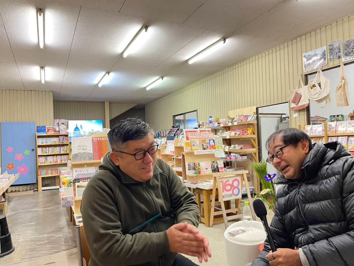 ニッポン放送・飯田浩司のそこまで言うか！　元日、石川県珠洲市で再会「避難所生活が最高だった！」と語る八木さんの決意　〝道半ば〟の復興嘆くより…前向きな人の後押しを