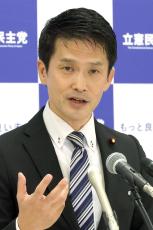 「政治団体」巡り非難の応酬　国民・玉木代表と立民・小川幹事長、企業・団体献金で各党に温度差　自民は存続の意向も